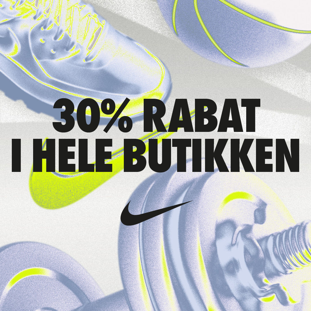 Spar ekstra 30% på alt hos Nike Factory Store